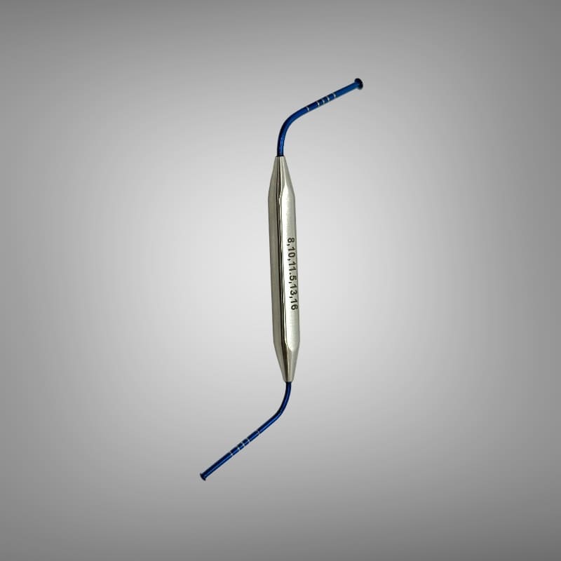 Глибиномір двосторонній (титан) / Implant deep probe (titanium) - Зображення 2